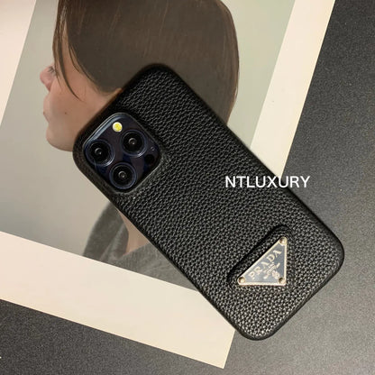 Funda para iPhone con estampado de lichi (12 colores)