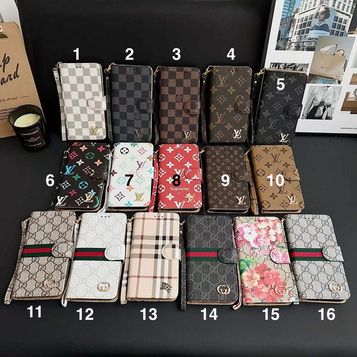Traditional Phone Case With Purse Design