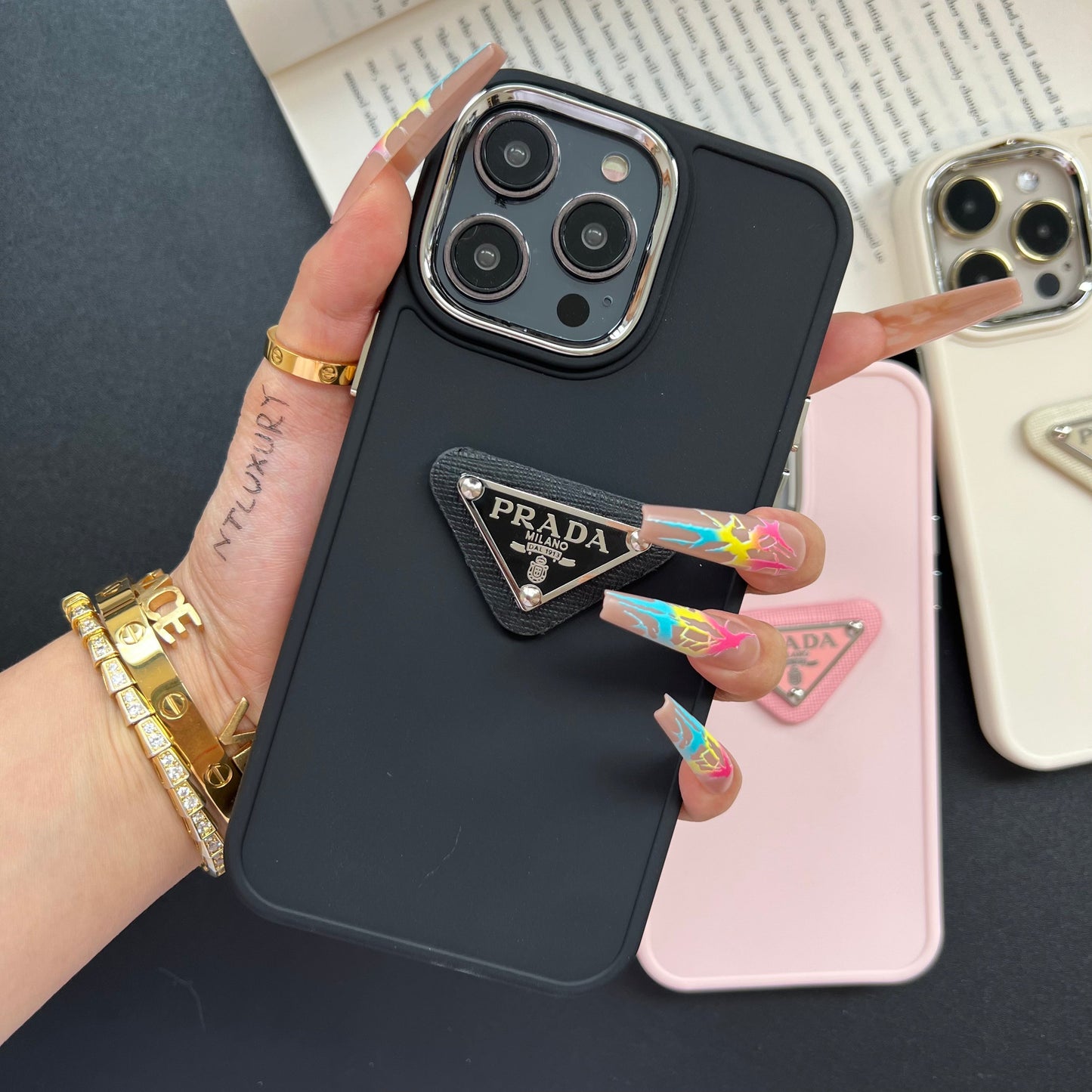 Peach Girl Design Phone Case For iPhone