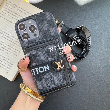 Carina Pochette Tradizionale Con Cordino Per Samsung (3 Pezzi)