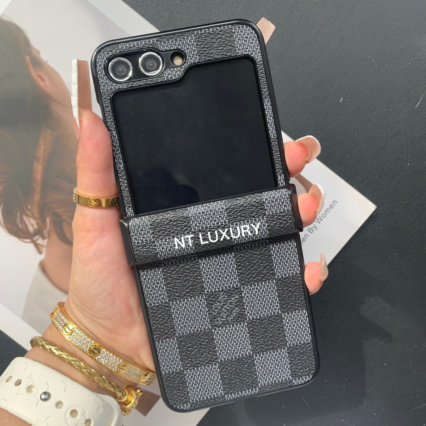 Traditional Floral Samsung Case For Z-Flip Series