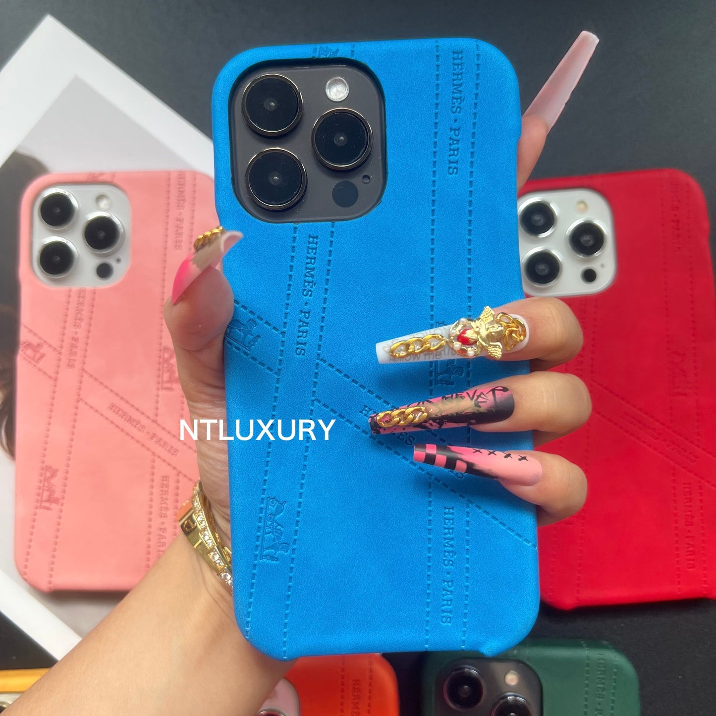 Colorful H Design Phone Case