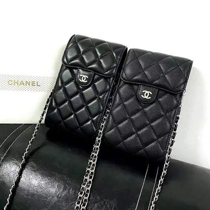 Classic Diamond Plaid Phone Bag