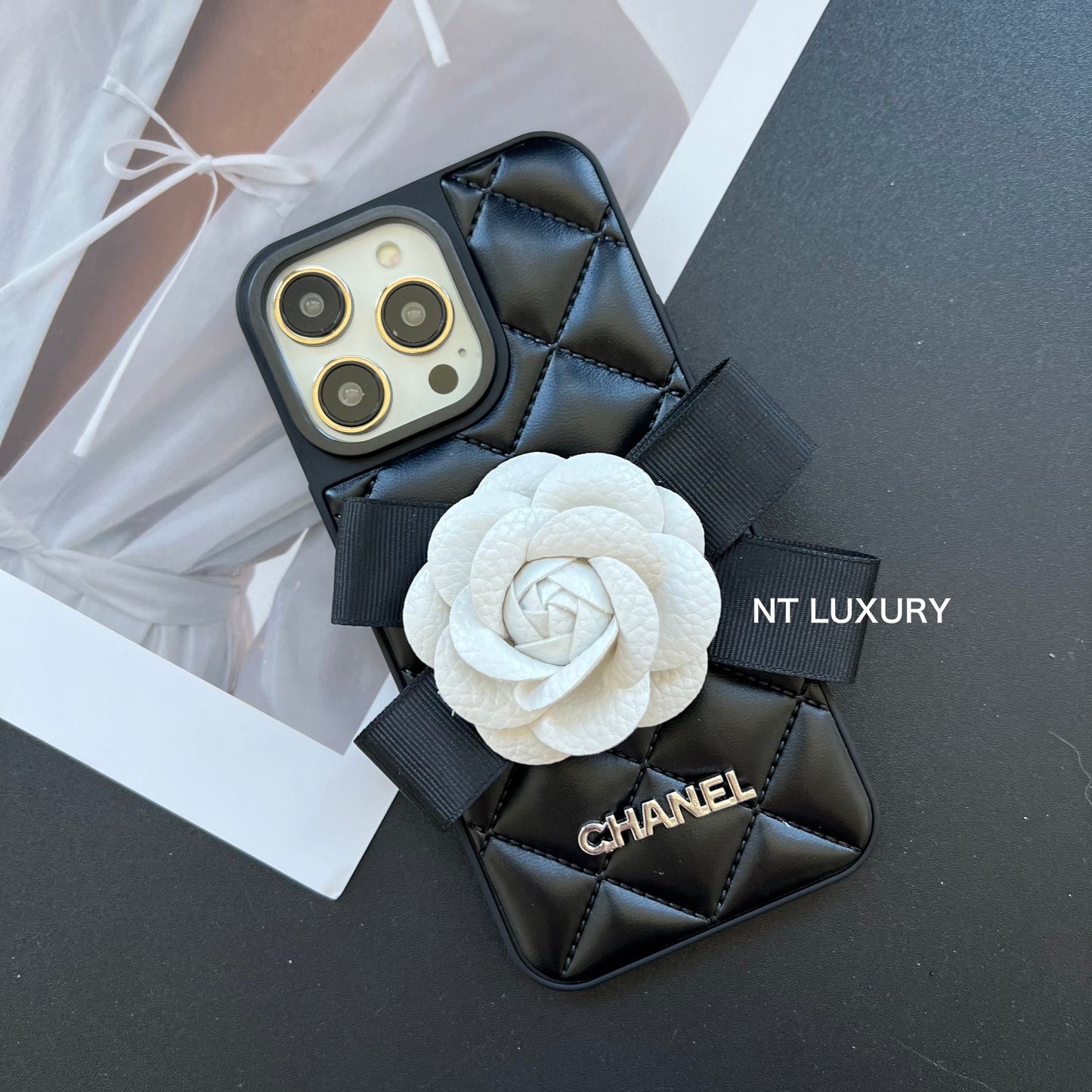 Flower Deco Girl Phone Case