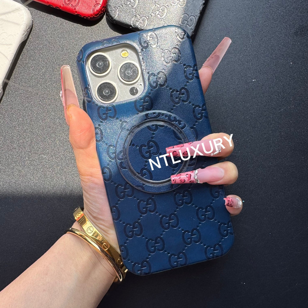 Coque iPhone "Full Press Love" avec support MagSafe
