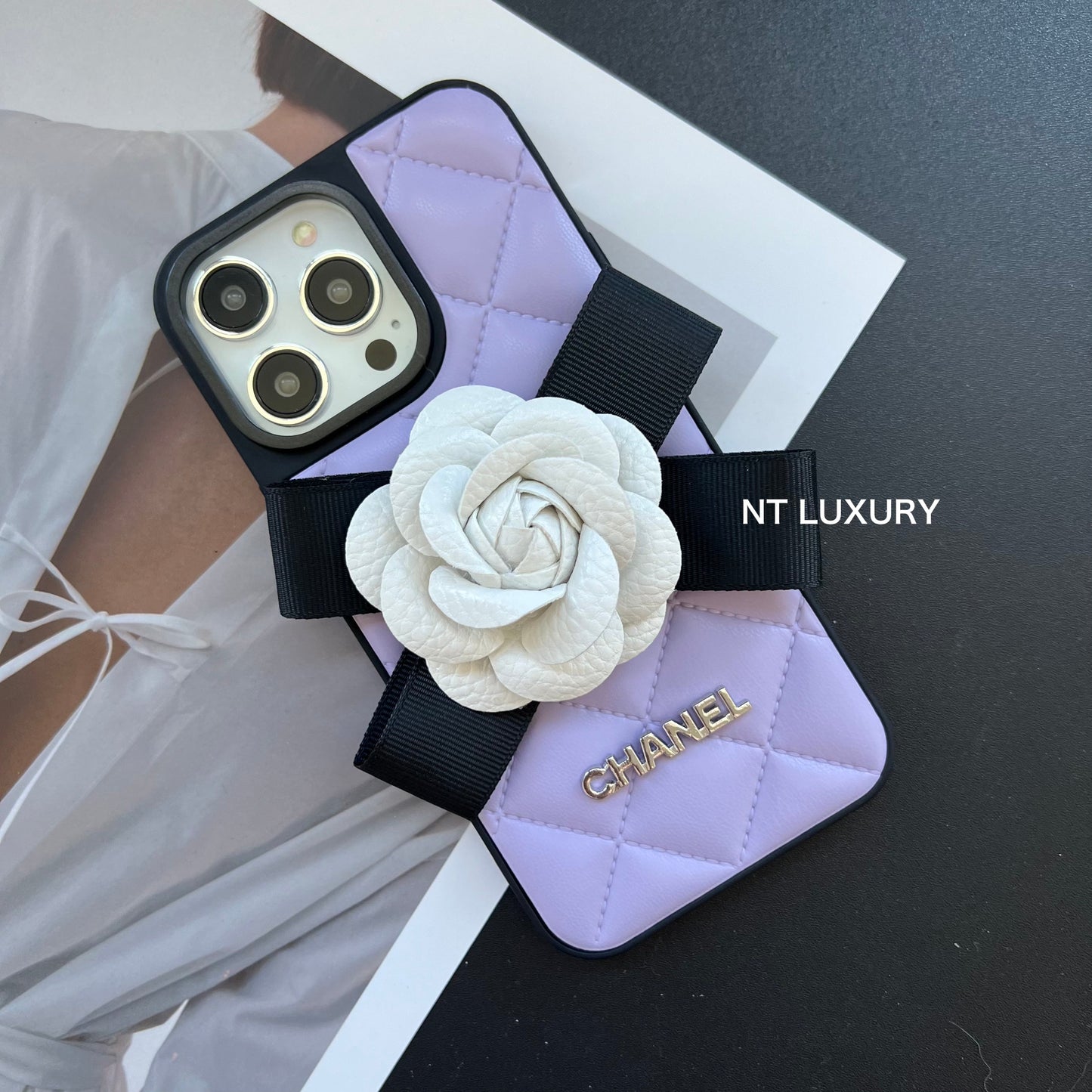 Flower Deco Girl Phone Case