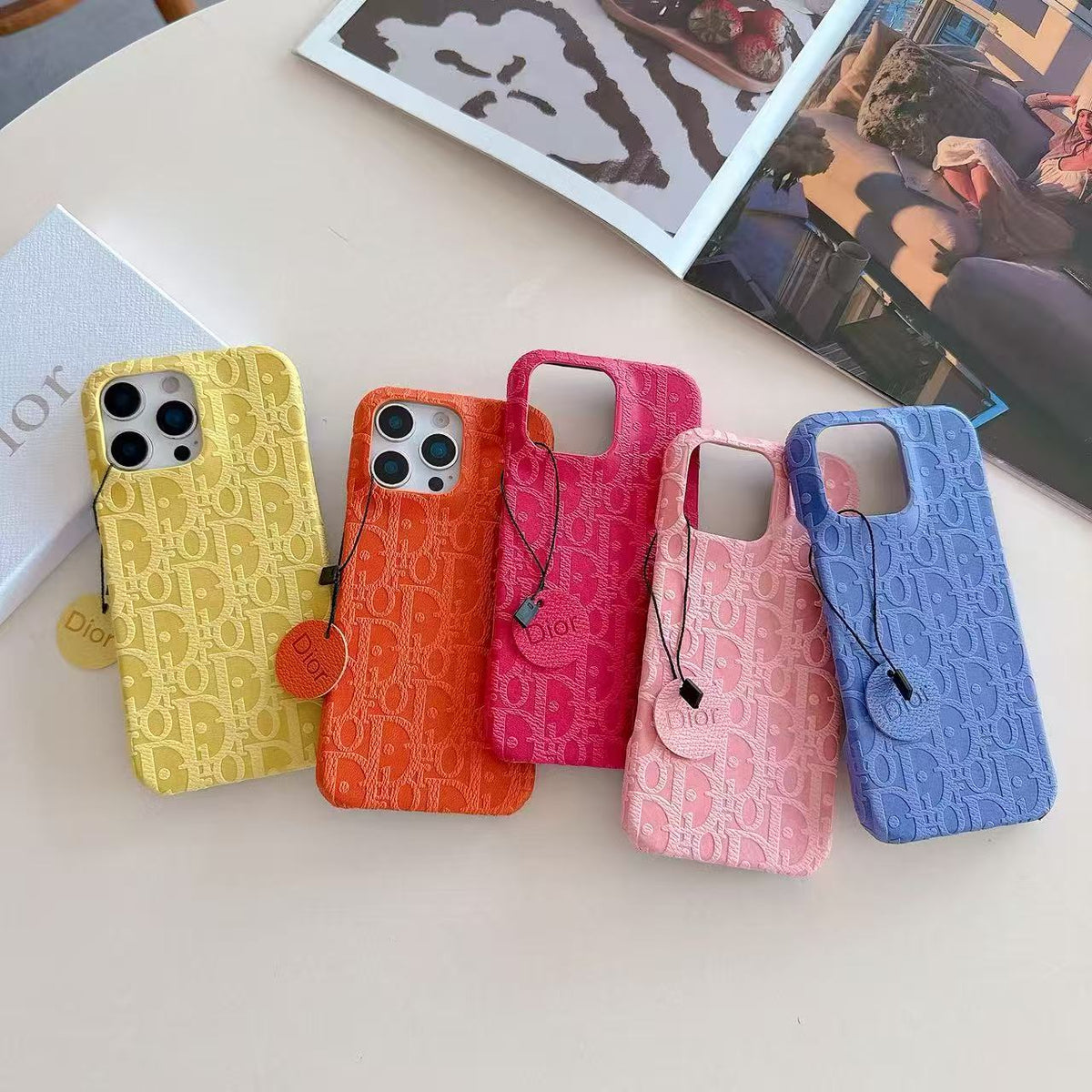 Colorful Relief Dove Phone Case (10 Color)