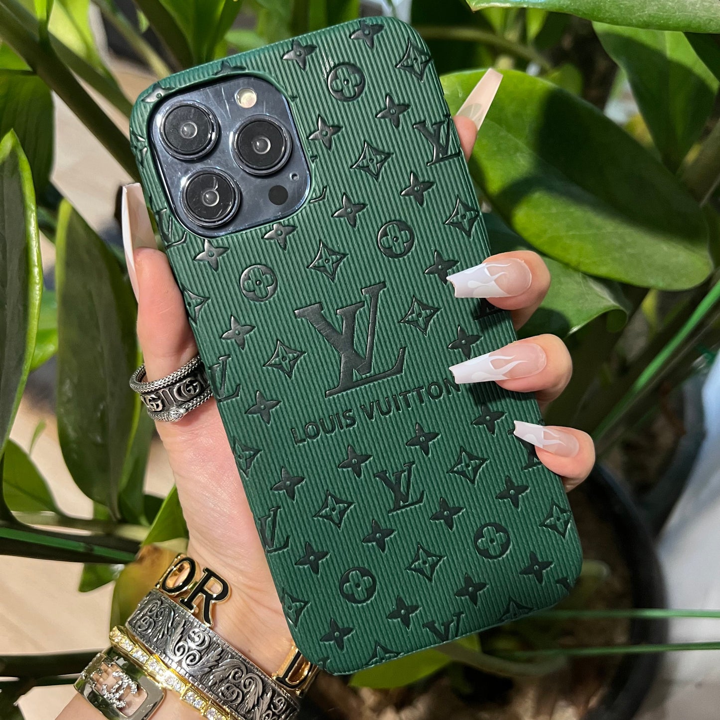 Colorful Love Samsung Case (Green)