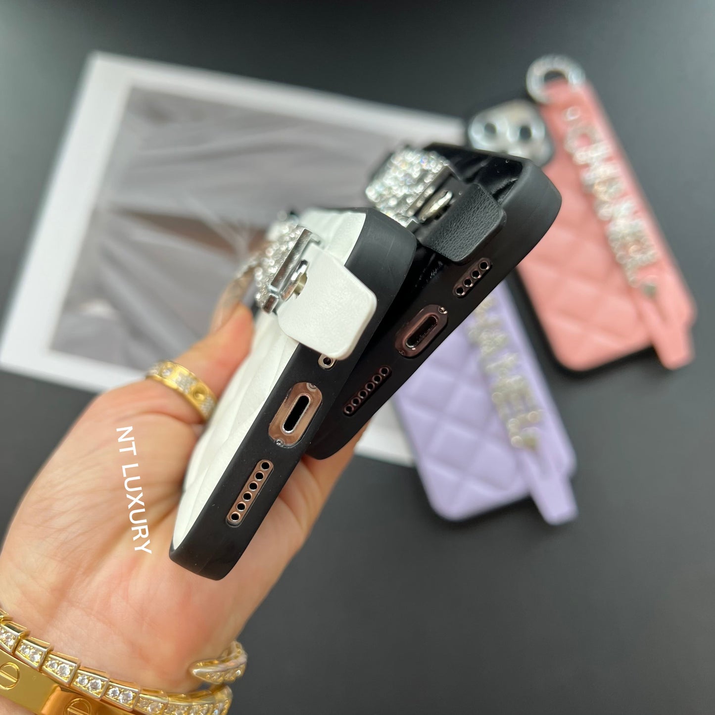 Glitter C Waistband Samsung Case