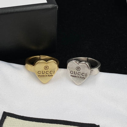 Bague Cœur Ouvert Vintage