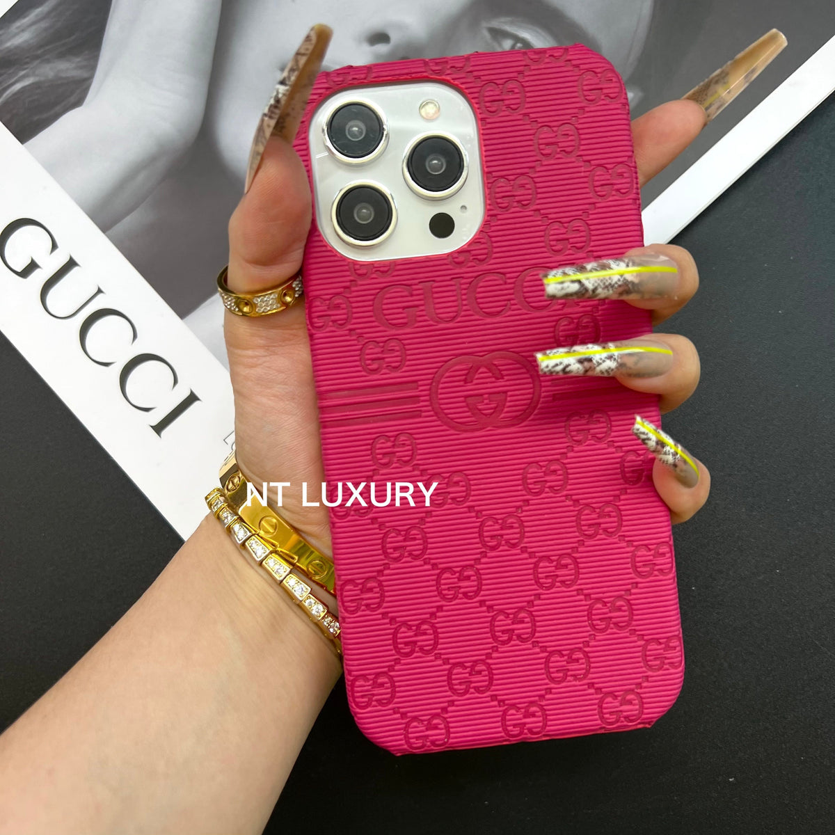 Coque de téléphone Colorful Good Design (Magenta)