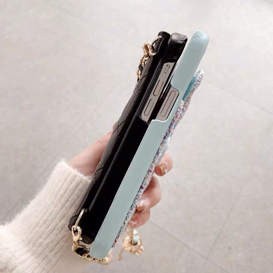Trendy Leather card iPhone Case