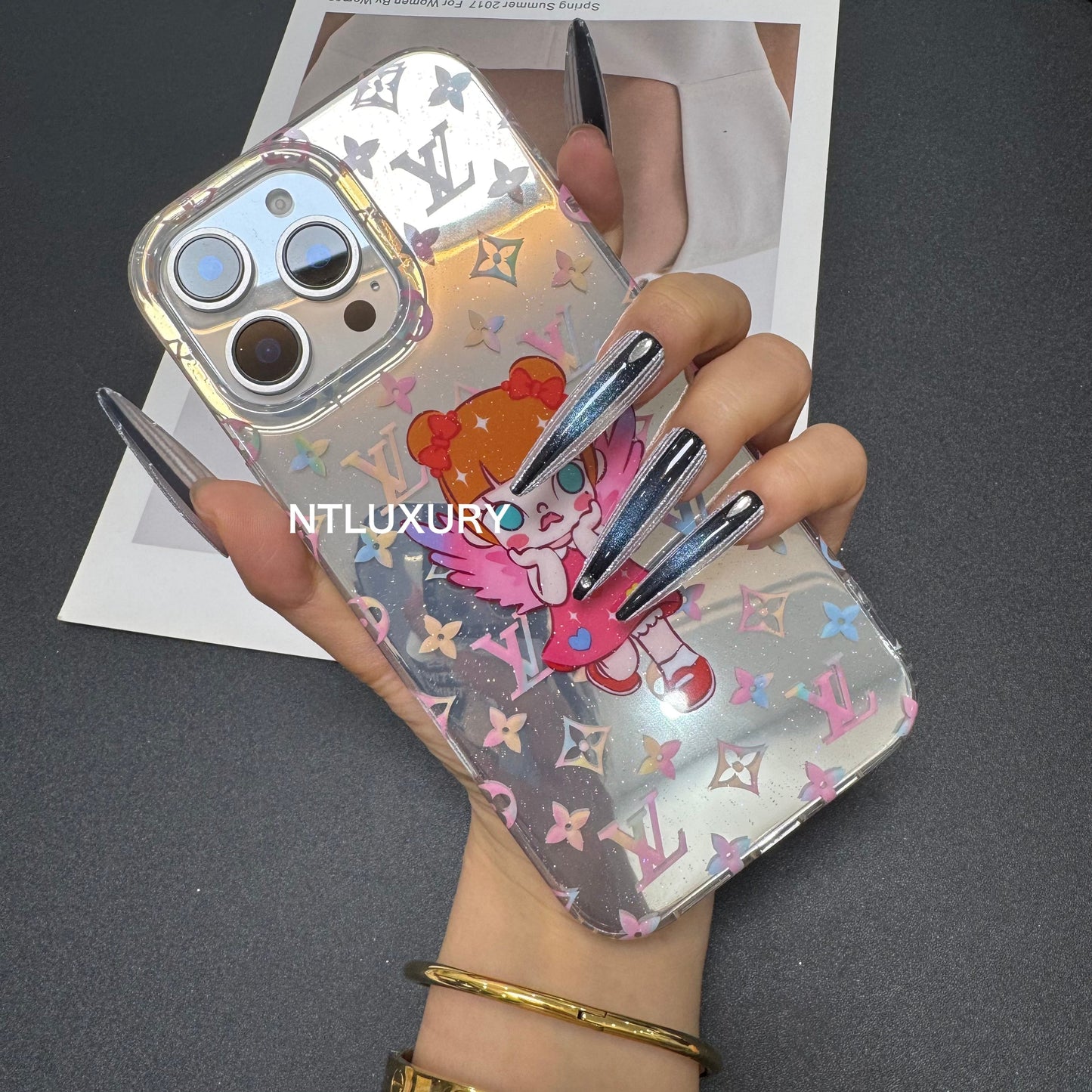 Mirror Show Your Love Girl Phone Case