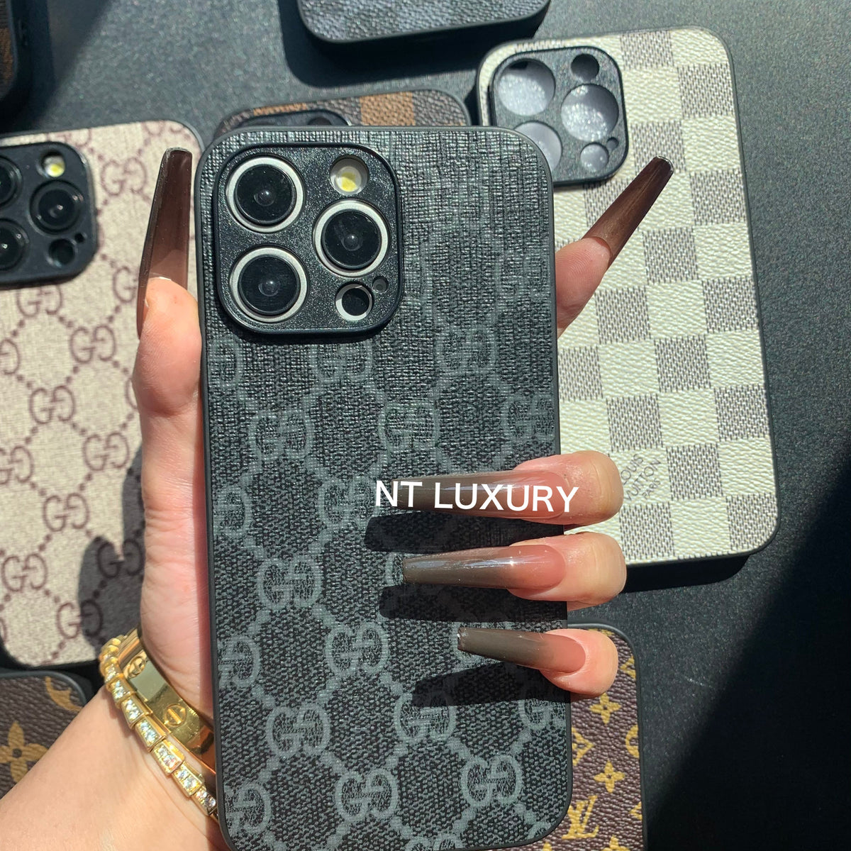 Traditional Phone Case with Camera Protection (Black Good)