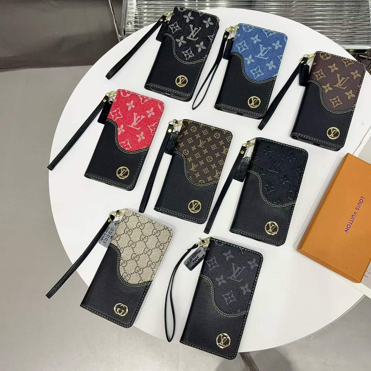 Denim Love Purse Design Phone Case