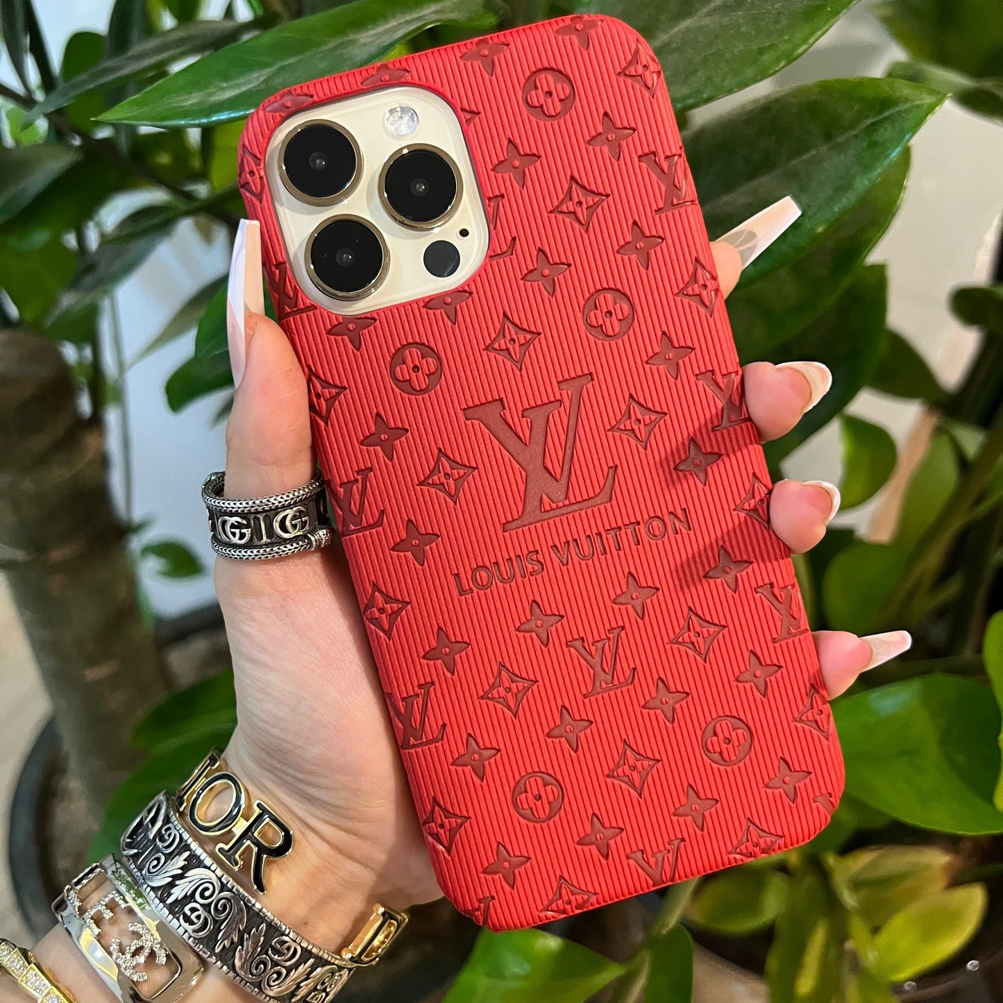 Colorful Love Samsung Case (Red)
