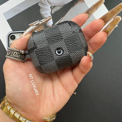 Traditionelle Touch Airpods Hülle (Grau)