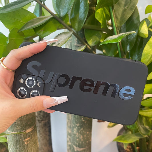 Black Trendy Phone Case (Super)