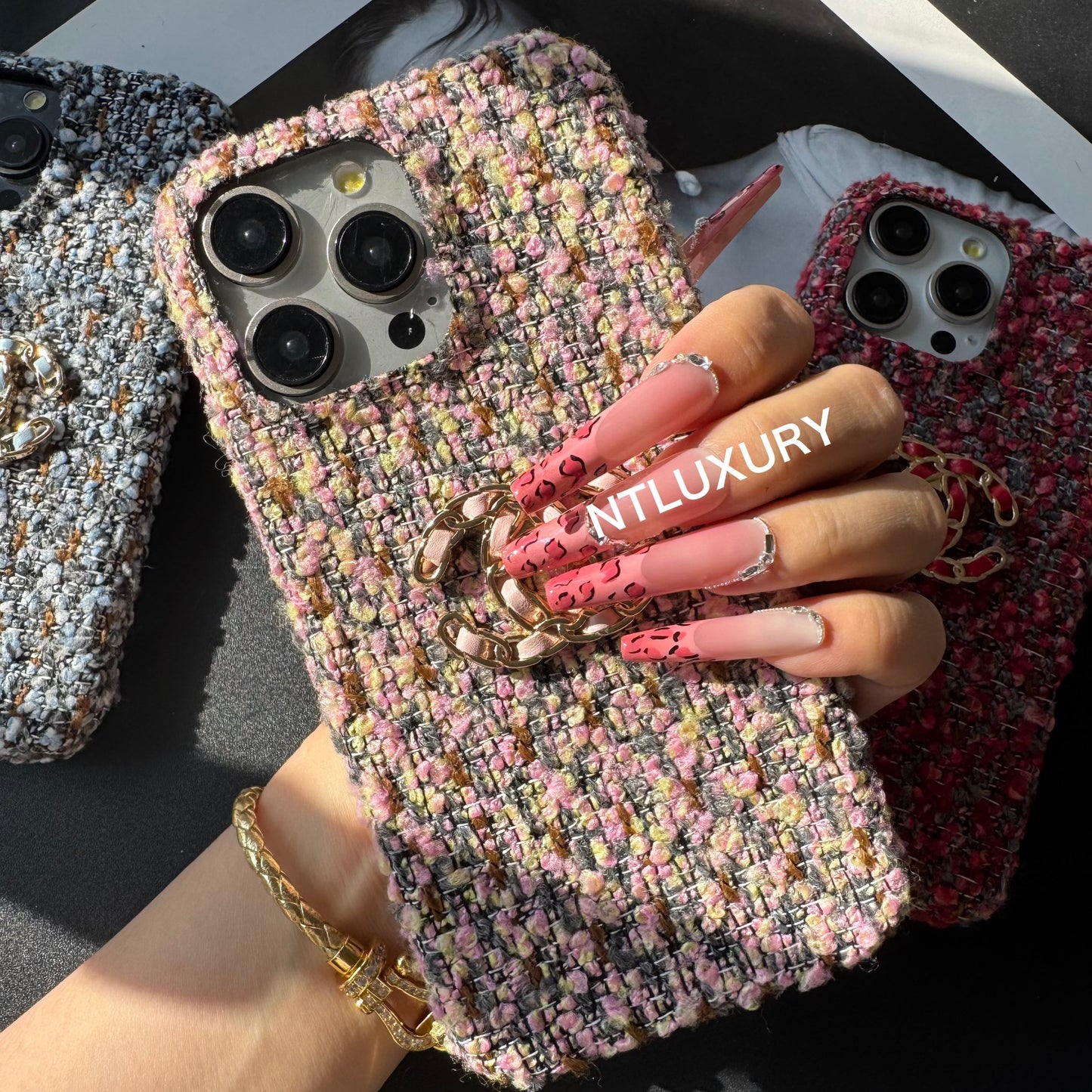 Vintage CC Girl Phone Case For iPhone