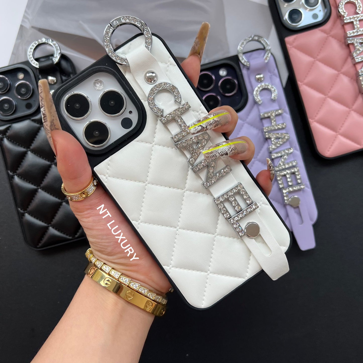 Glitter C Waistband Phone Case
