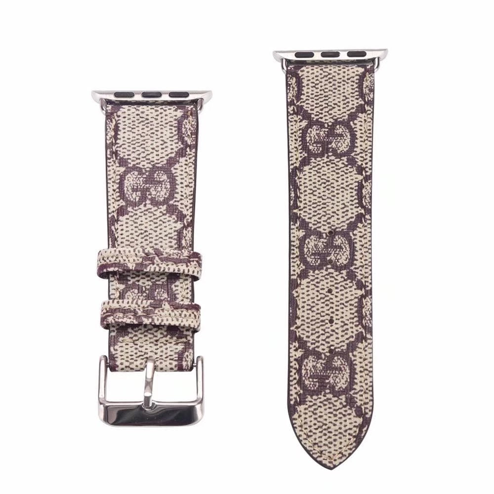 Fancy GG Floral Watchband For iWatch