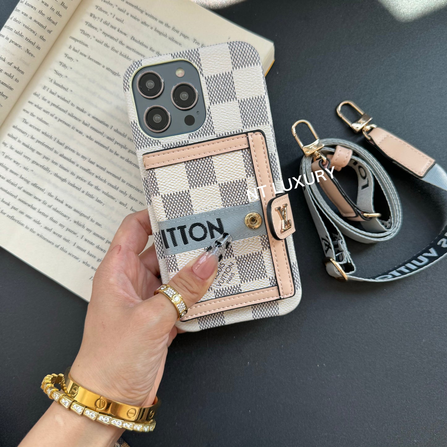Traditional Cute Purse With Rope For Samsung (3 Pieces)