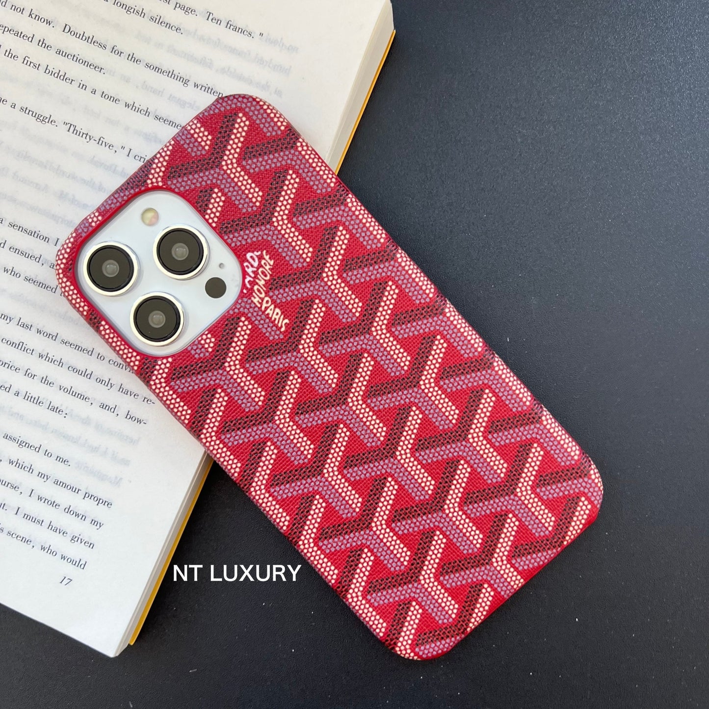Go Neutral Phone Case (Dark Red)