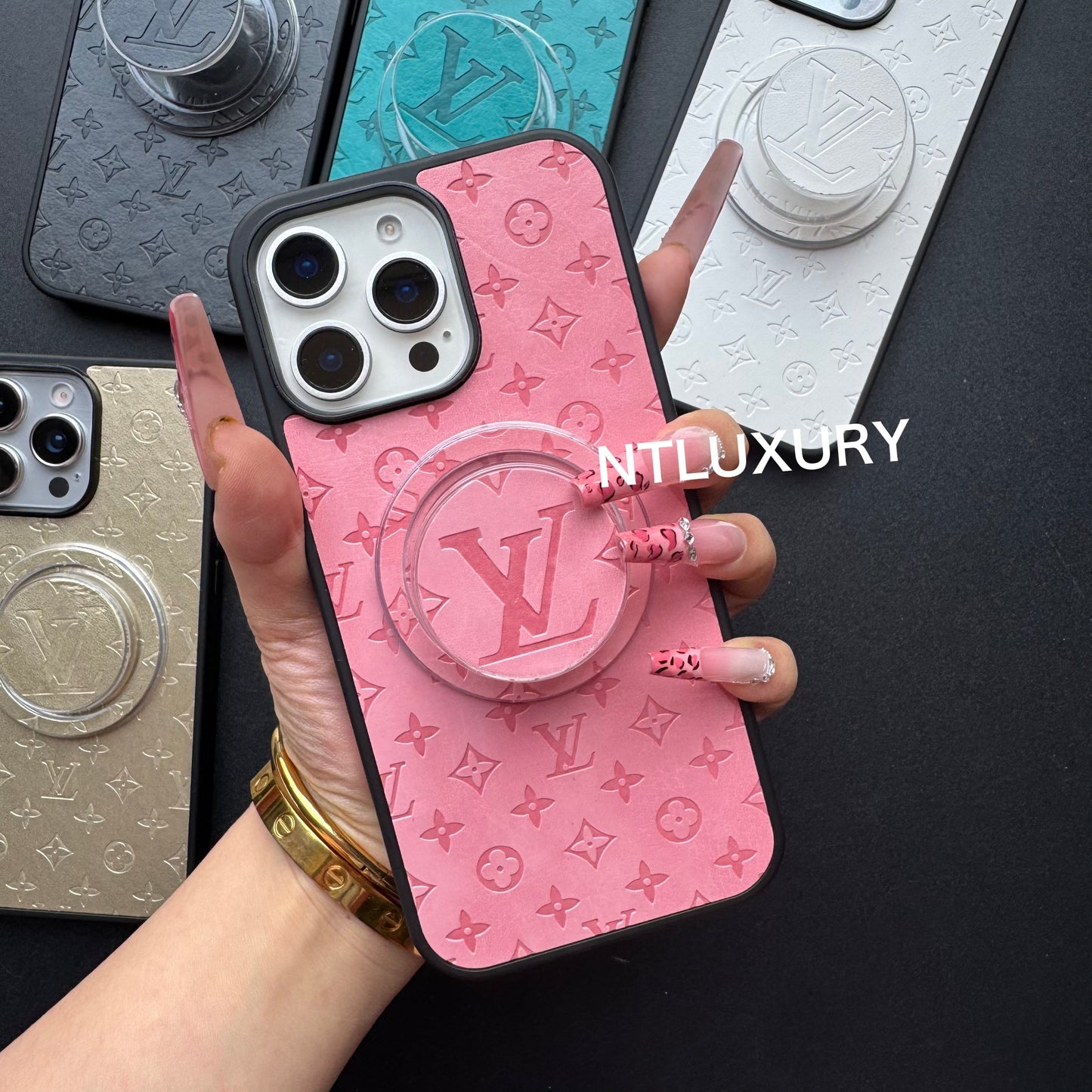 Unique Press Love iPhone Case with Magsafe Holder