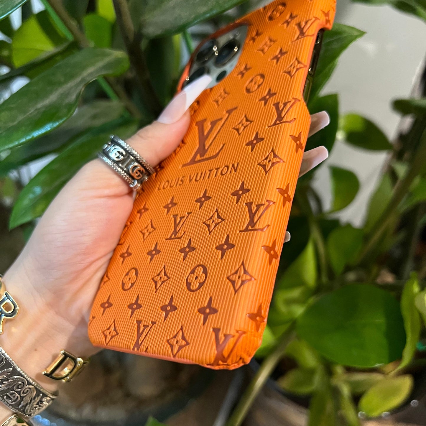 Colorful Love Samsung Case (Orange)