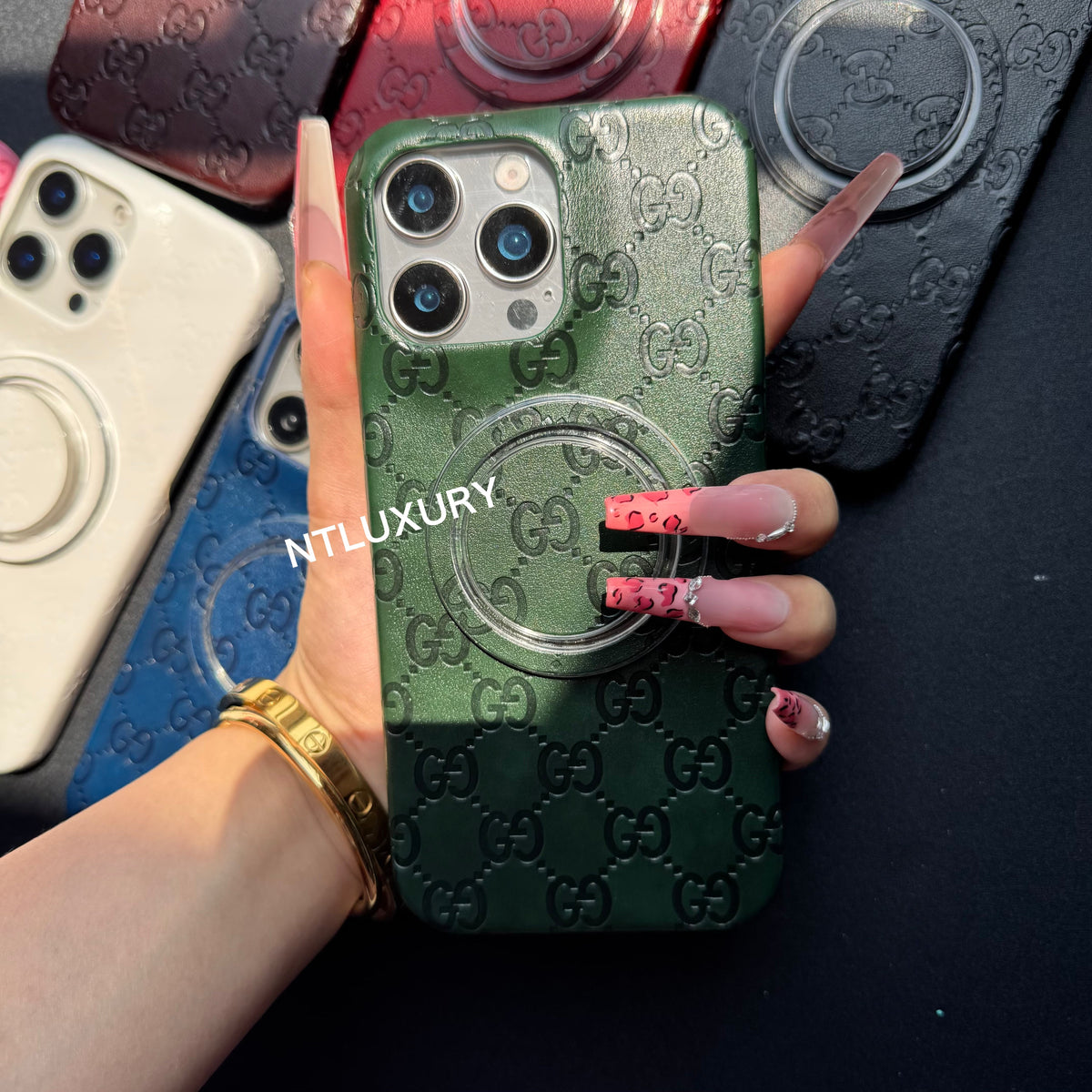 Coque iPhone "Full Press Love" avec support MagSafe