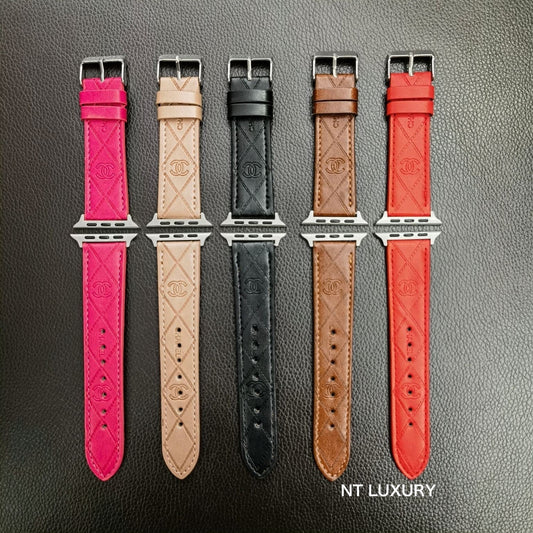 Faux Leather Cute Watchband For iWatch