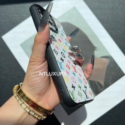 Coque de téléphone Amour traditionnel (Petit amour fantaisie - Blanc)