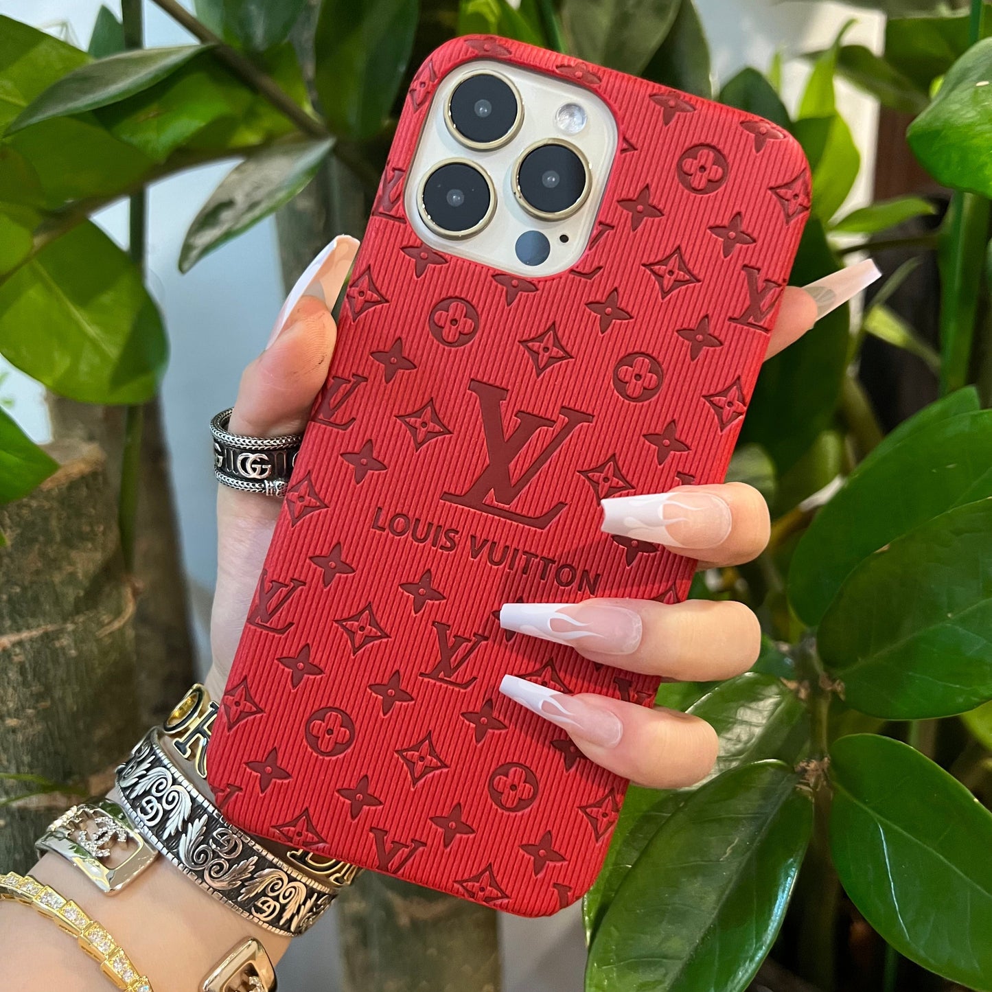 Colorful Love Samsung Case (Red)