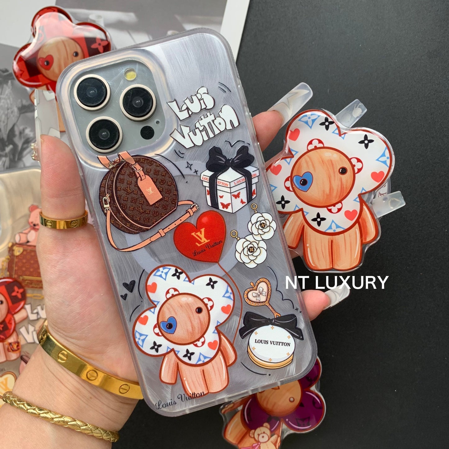 Fancy Furry Love Design With MagSafe Holder
