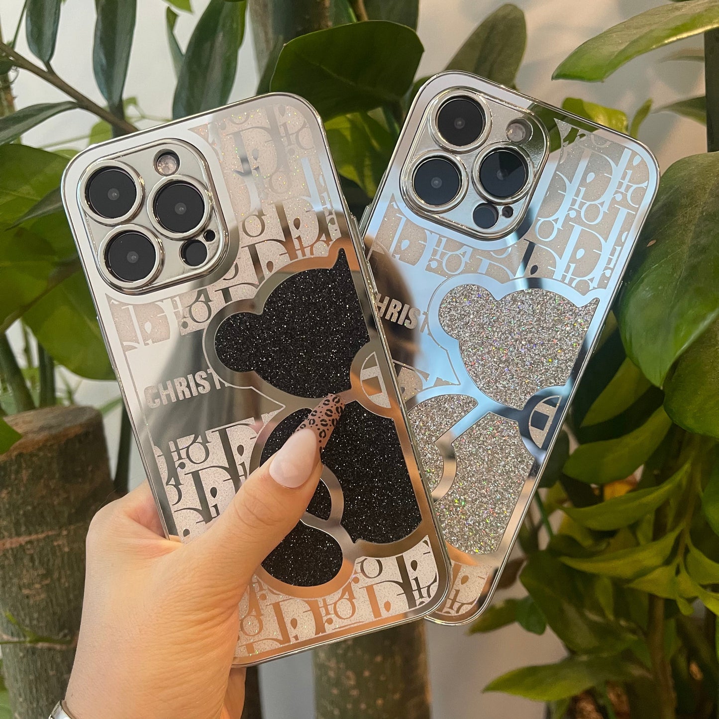 Mirror Bear Phonecase- *ONCE RECEIVED, REMOVE THE PLASTIC LAYER*