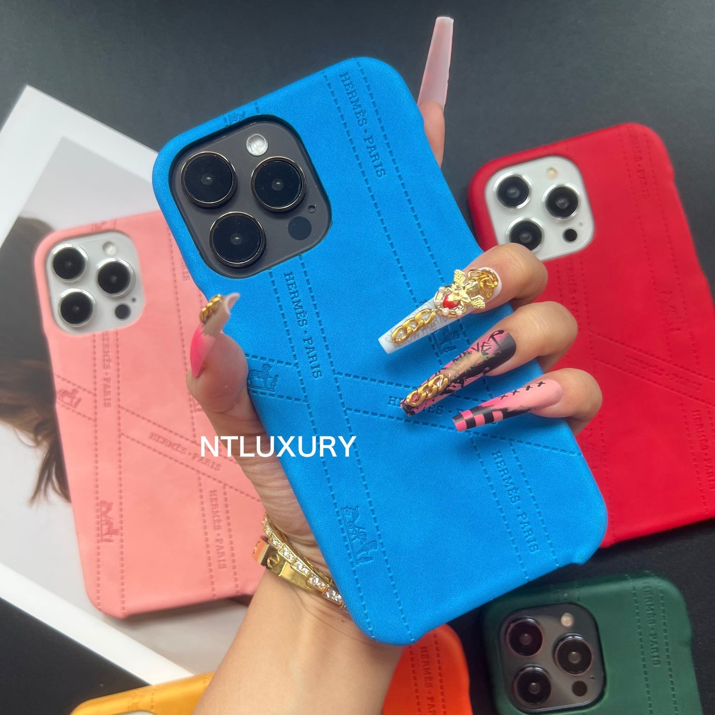 Colorful H Design Phone Case