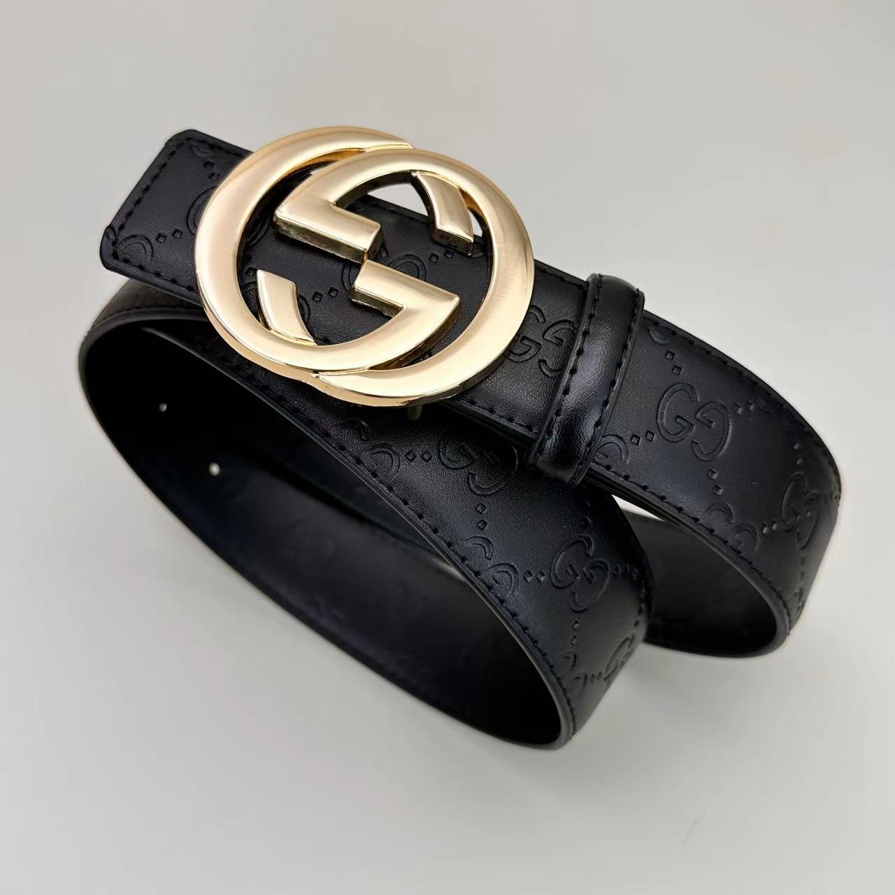 Classic Colored Good Belt (Gold Buckle)