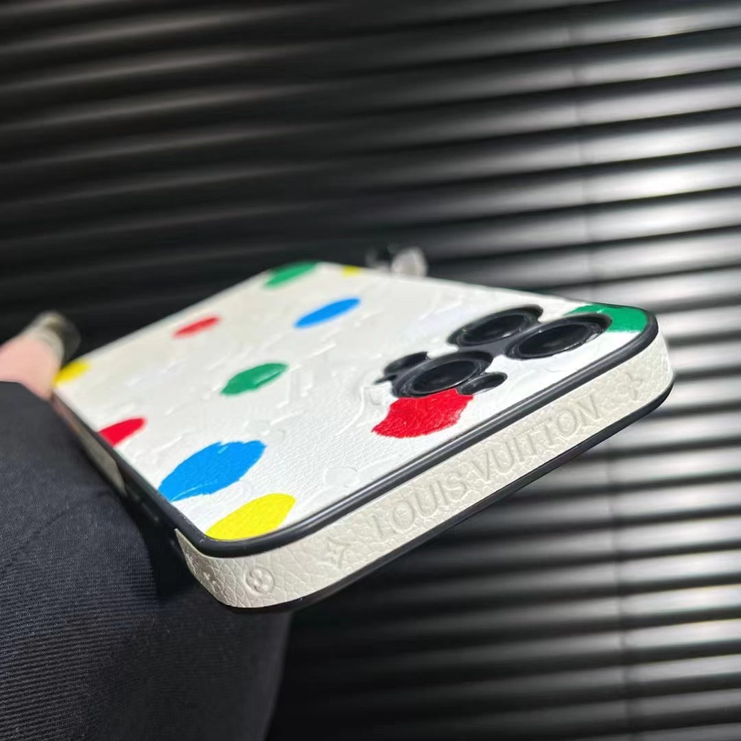 Yayoi Kusama Dots Love Phone Case For iPhone