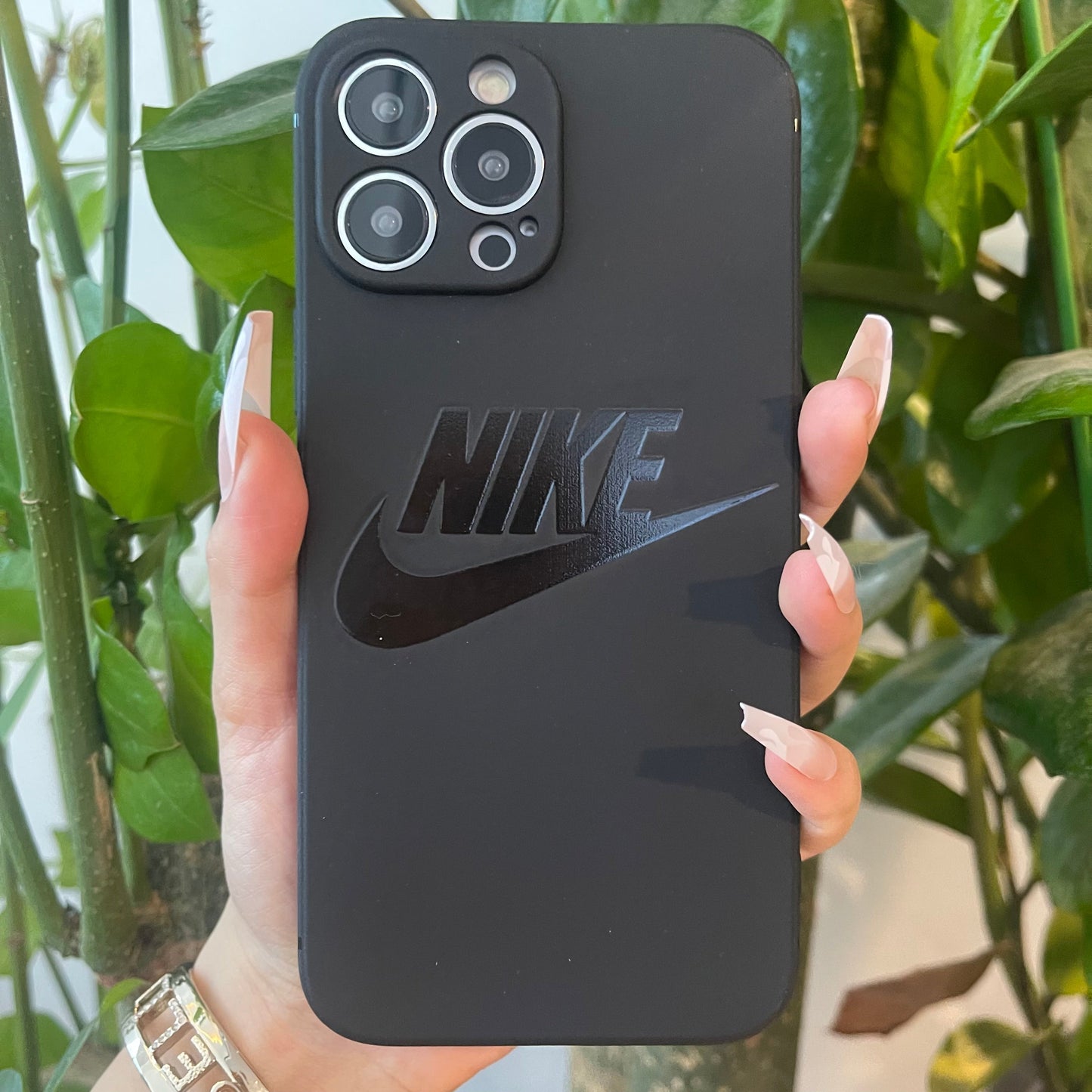 Black Trendy Phone Case (Nice)