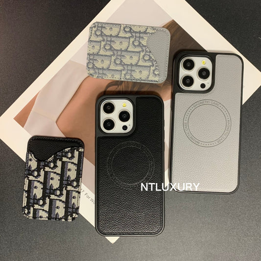 Magsafe Card Pocket Design Phone Case (Dove)
