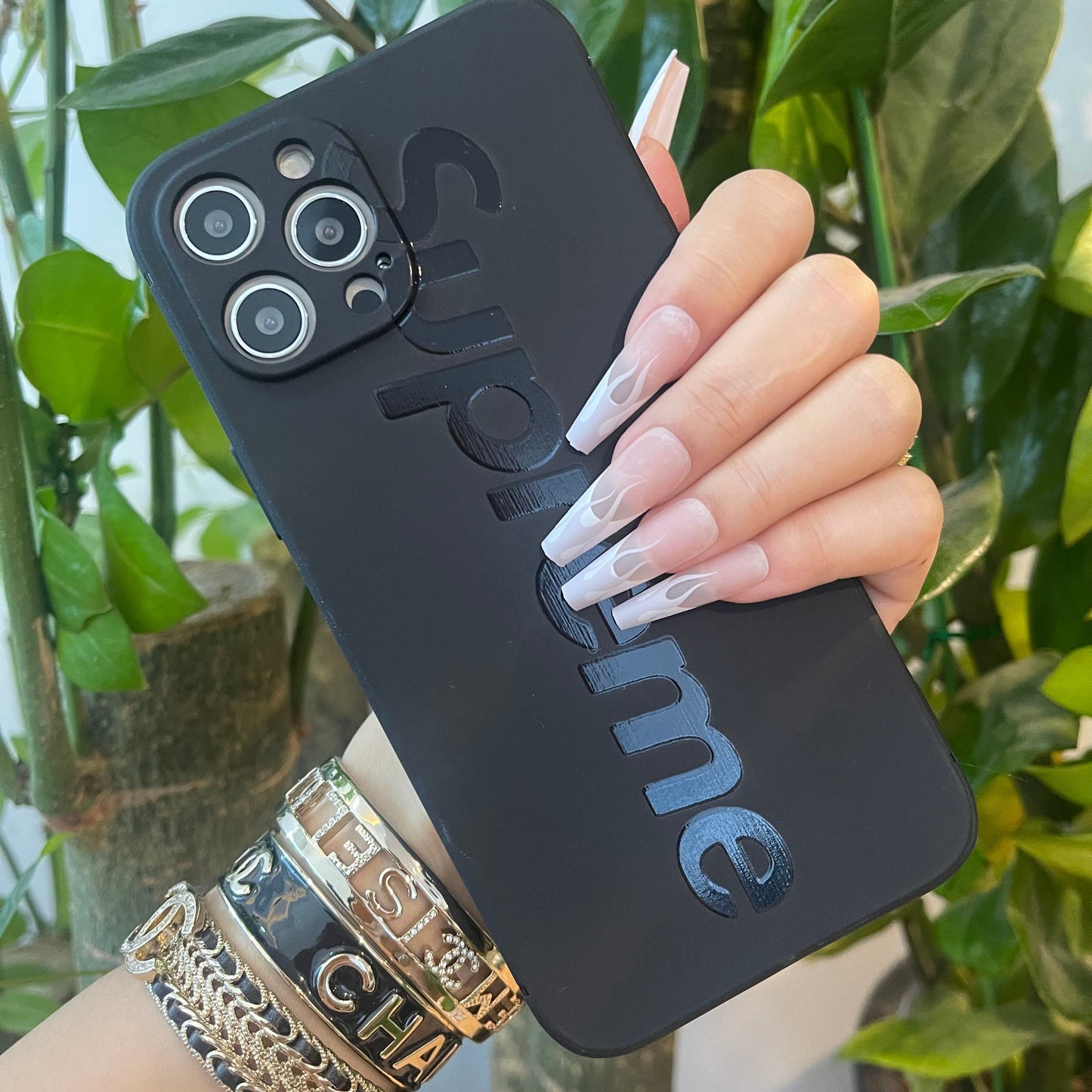Black Trendy Phone Case (Super)