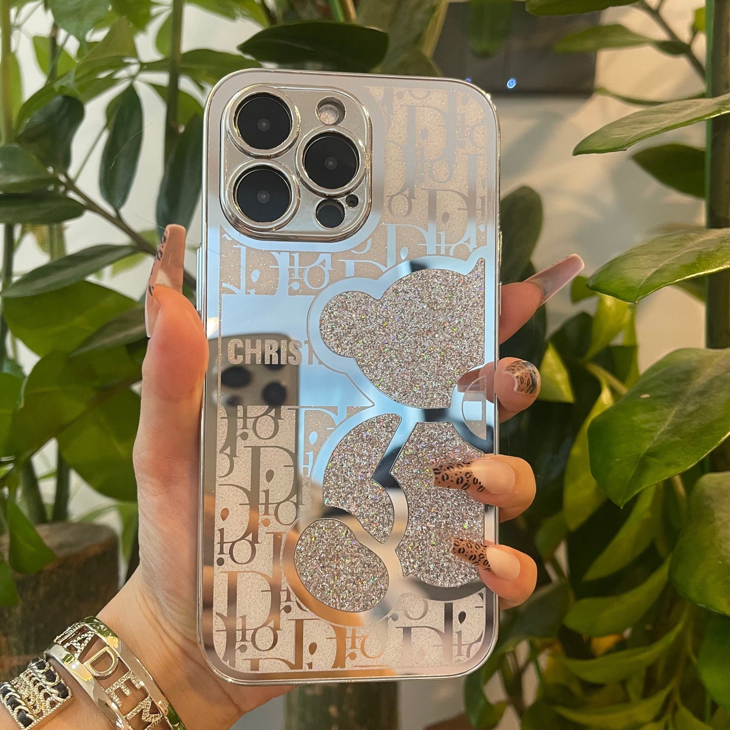 Mirror Bear Phonecase- *ONCE RECEIVED, REMOVE THE PLASTIC LAYER*