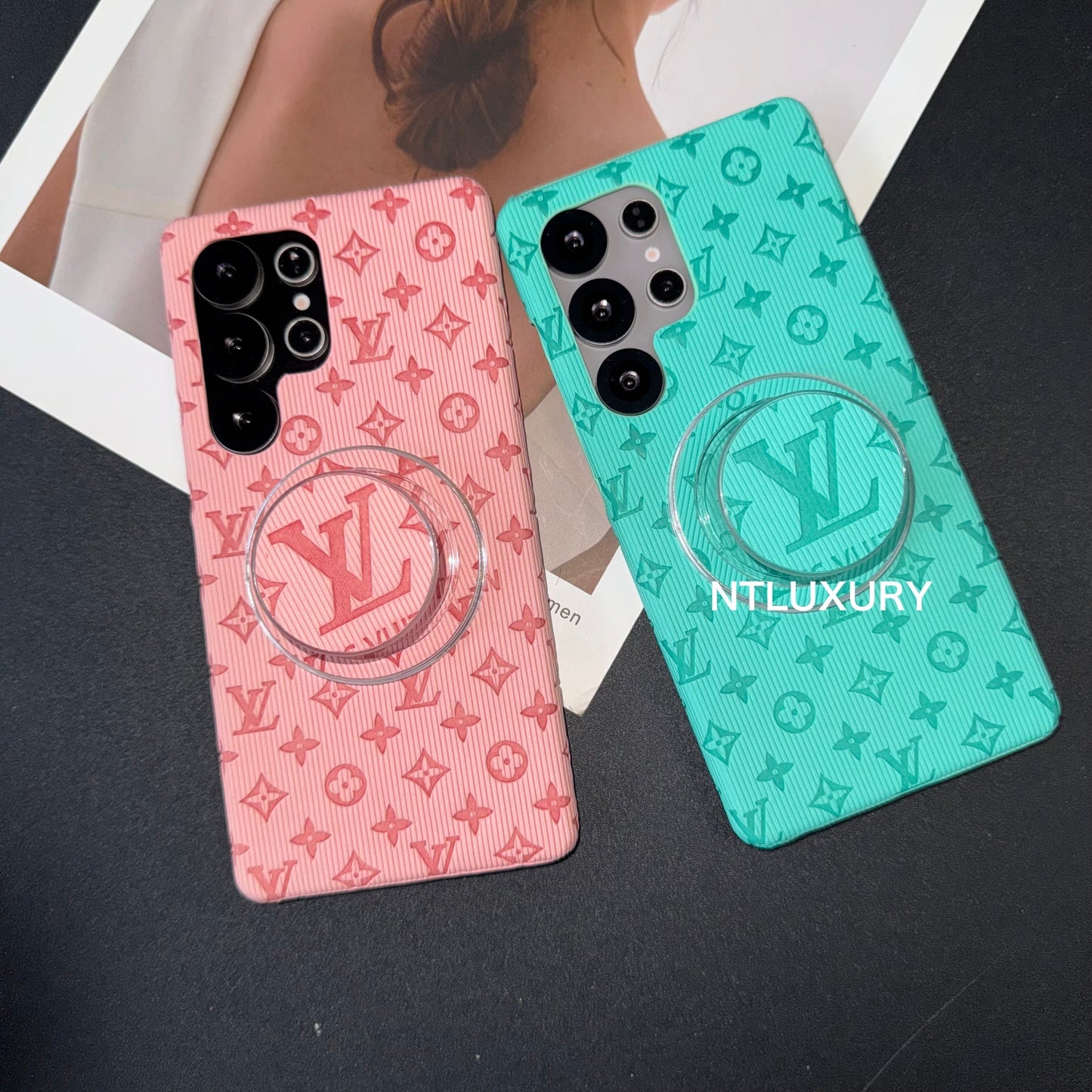 Candy Colorful Love Samsung Case with Magsafe Holder