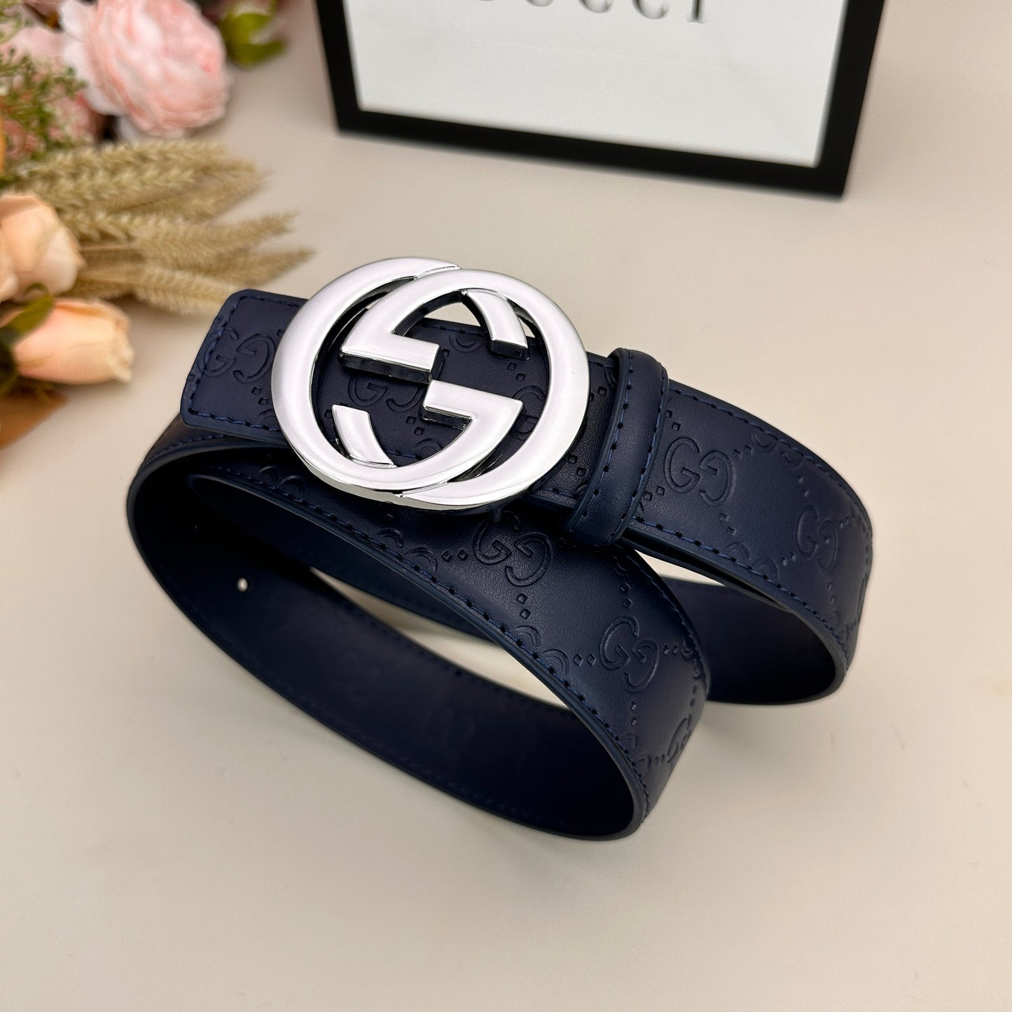 Classic Colored Good Belt (Silver Buckle)