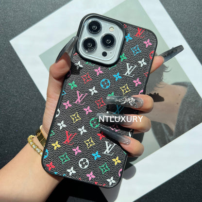 Coque de téléphone Amour traditionnel (Petit amour fantaisie - Noir)