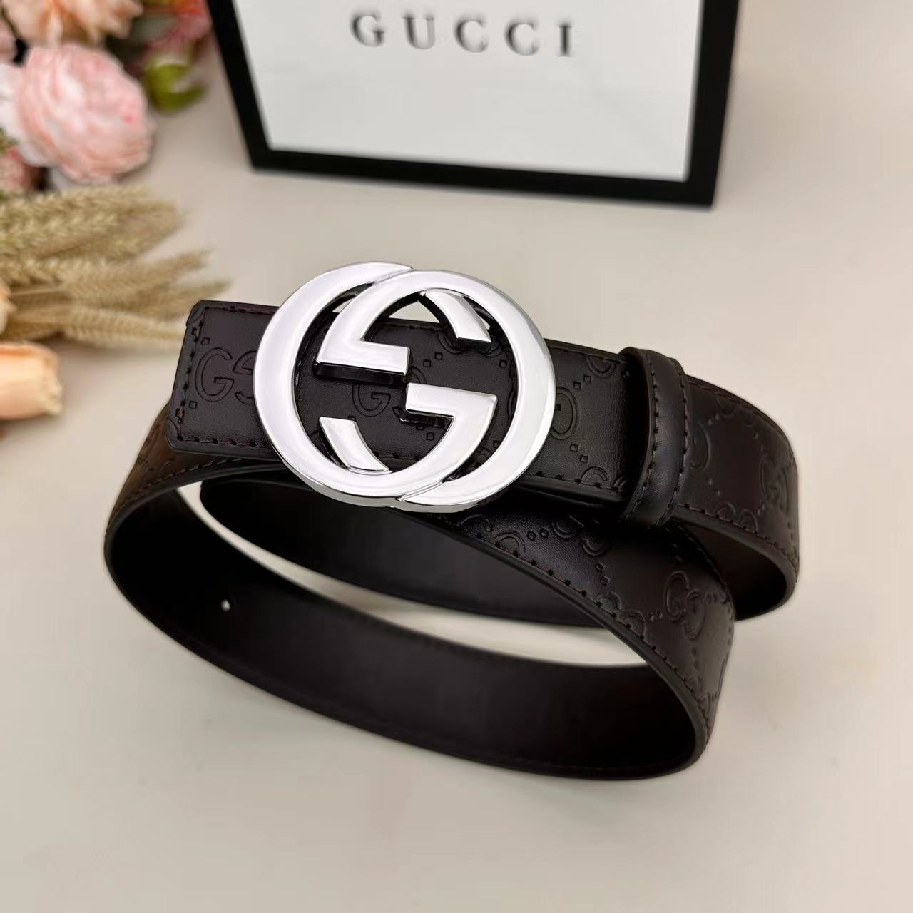 Classic Colored Good Belt (Silver Buckle)