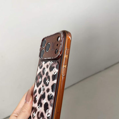 Leopard Love Fancy Phone Case With Strap