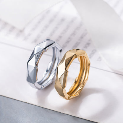 Anillo de espejo de moda