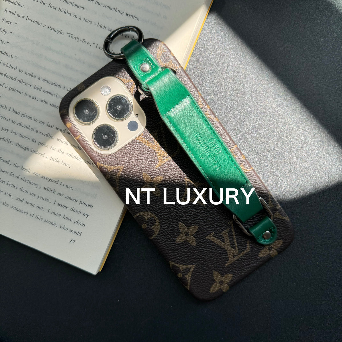 Traditional Leather Waistband Phone Case (Love)