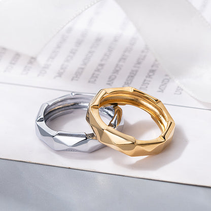 Anillo de espejo de moda